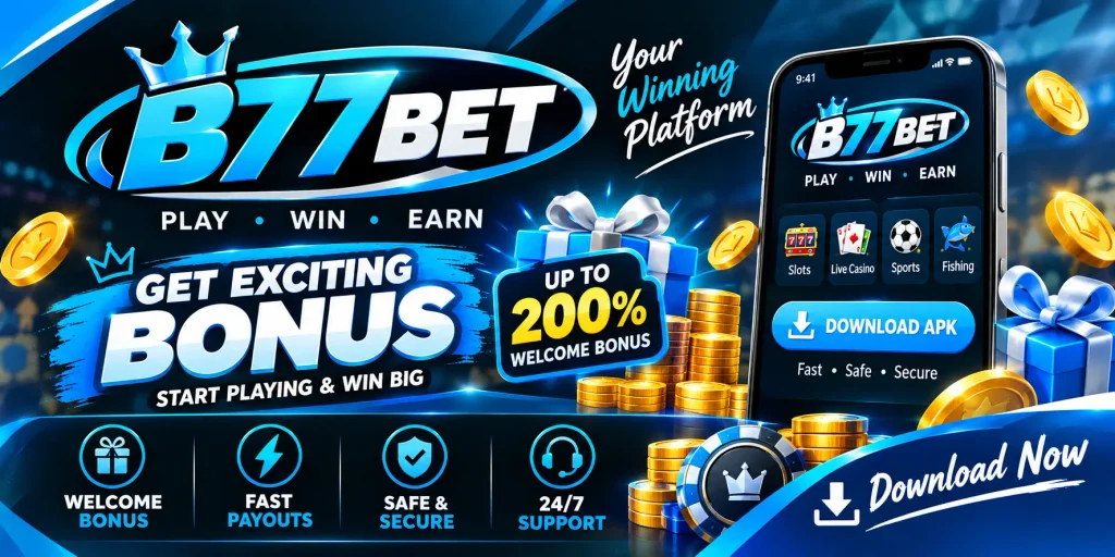 B77BET Bonuses